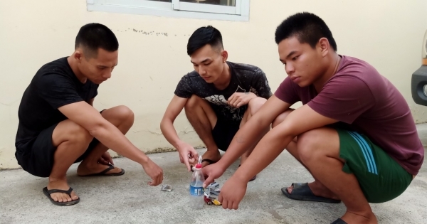 Hải Phòng: 3 thanh niên rủ nhau ra khu tái định cư trong đêm để sử dụng ma túy