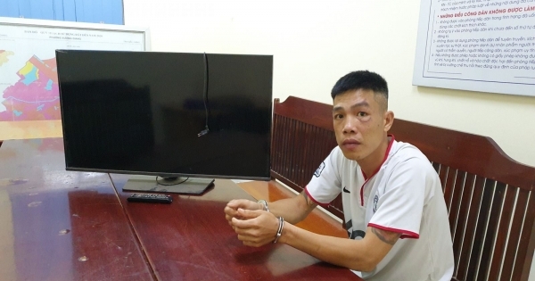 Bắc Giang: Lợi dụng trời tối đối tượng lẻn vào nhà văn hóa thôn lấy trộm ti vi