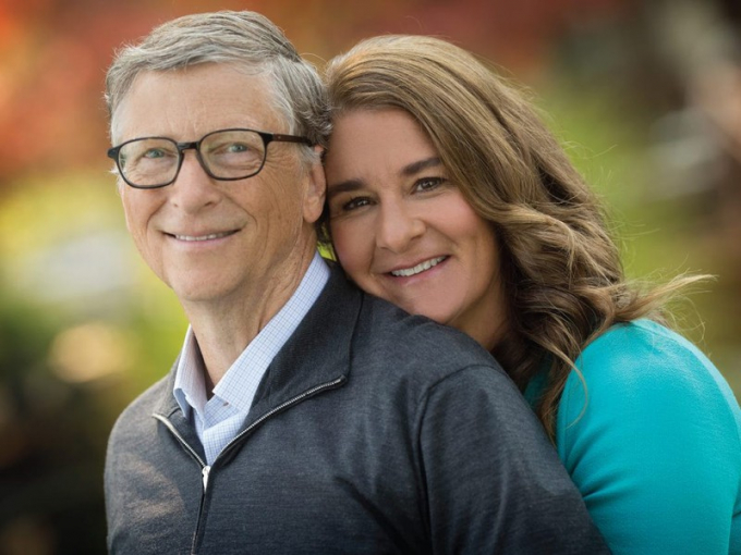 vo chong Bill Gates