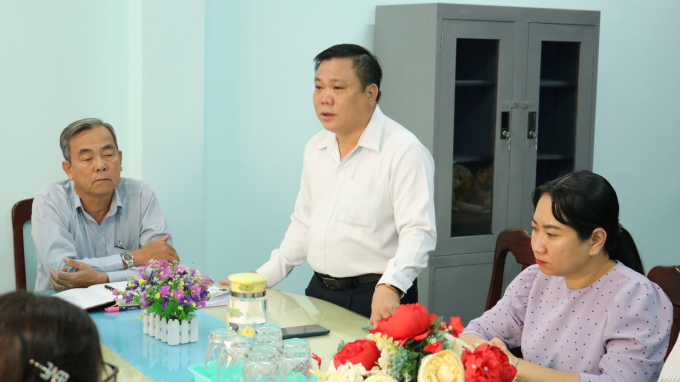 Ông Lê Thành Công - Bí thư Huyện ủy Gò Dầu (nguyên Giám đốc Sở Công thương giai đoạn 2017, 2018). Ảnh Báo Tây Ninh