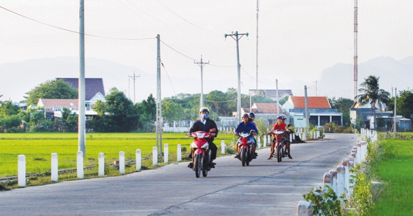 Ninh Thuận: Huyện Ninh Hải đạt chuẩn nông thôn mới