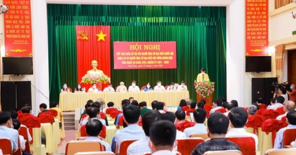 Nghệ An: Ứng cử viên đại biểu Quốc hội và HĐND tỉnh tiến hành vận động bầu cử