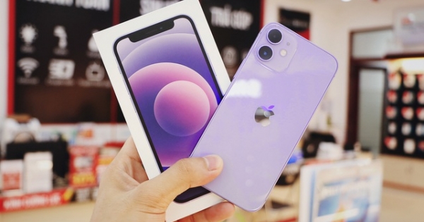 iPhone 12 và 12 Mini màu tím chính hãng về Việt Nam, giá từ 18 triệu đồng