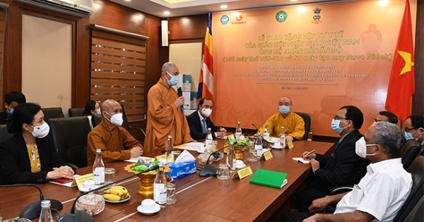 Giáo hội Phật giáo Việt Nam tặng 100 máy thở, 50 máy tạo oxy cho Chính phủ và nhân dân Ấn Độ