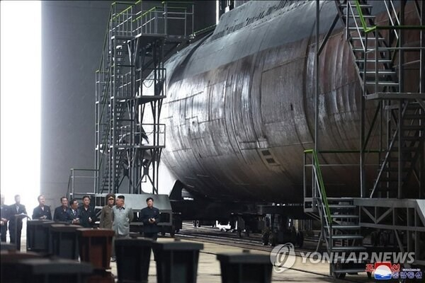 Triều Tiên vừa có thêm một tàu ngầm mới 3.000 tấn