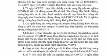 Bình Thuận: Xử lý nghiêm trường hợp đến từ vùng dịch không khai báo y tế