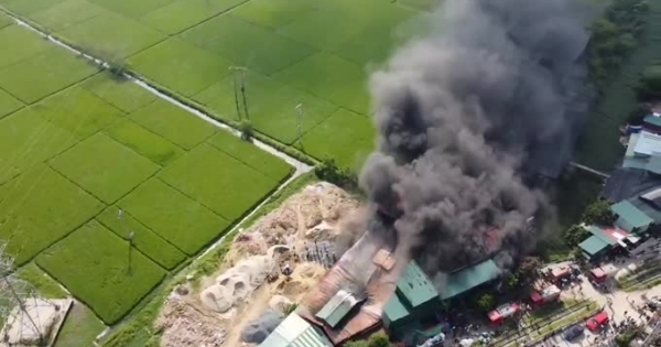 Vụ việc cháy nhà xưởng ở xã La Phù: Đảng ủy xã từng ban hành Nghị quyết xử lý công trình vi phạm