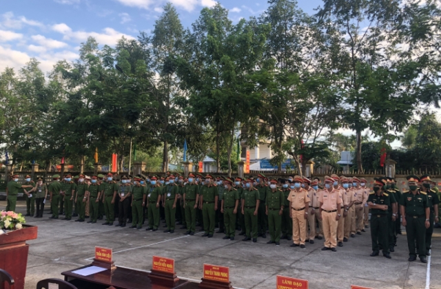 Lực lượng Quân đội, Công an ở Hậu Giang tổ chức bầu cử sớm