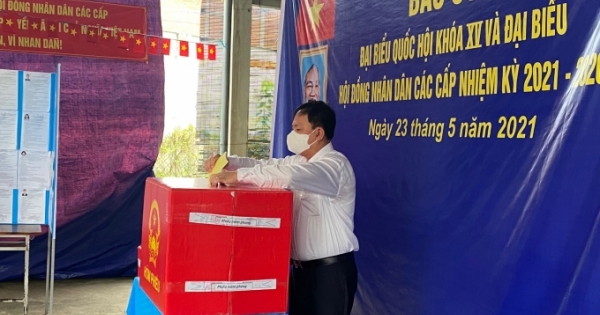 Đồng Nai: Hơn 200 ngàn cử tri Nhơn Trạch đi bầu cử