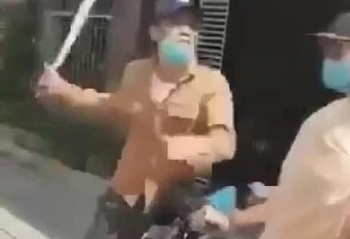 Hà Tĩnh: Thanh niên vác dao dọa chém CSGT sau khi vi phạm Luật giao thông