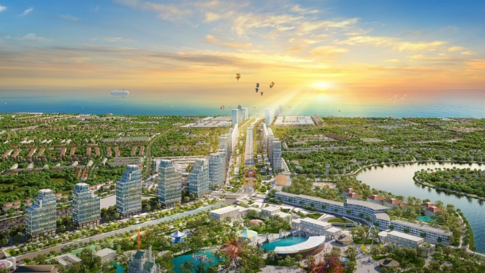 Khu đô thị Thương mại Dịch vụ Sun Grand Boulevard – dự án đẳng cấp tại Sầm Sơn (Ảnh phối cảnh)