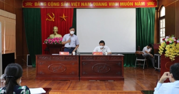 Đoàn công tác đặc biệt của Bộ Y tế làm việc với tỉnh Bắc Ninh tại Ban quản lý các khu công nghiệp