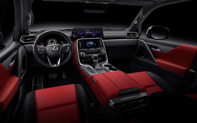 Nội thất Lexus LX được đa dạng hóa theo phong cách sống của khách hàng.