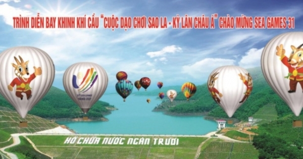 Hà Tĩnh: Lung linh lễ hội khinh khí cầu chào mừng SEA Games 31