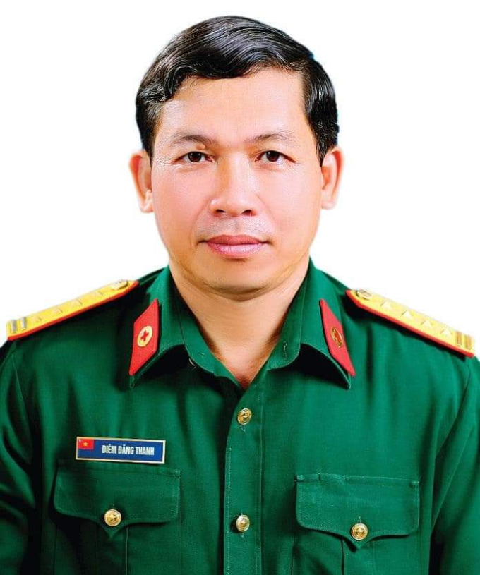 Ông Diêm Đăng Thanh, Giám đốc Bệnh viện Quân y 110.. Ảnh: Bệnh viện Quân y 110