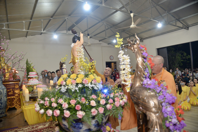 Nghi thức Tắm Phật đã trở thành một nét sinh hoạt tâm linh cao đẹp trong xã hội Việt Nam.