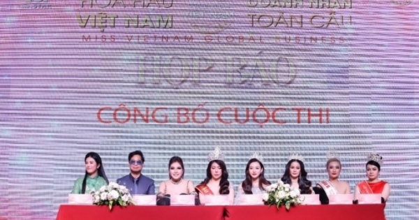 Công bố cuộc thi Hoa hậu Doanh nhân Việt Nam Toàn cầu 2022