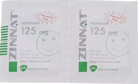 Cục Quản lý Dược thông báo thu hồi trên toàn quốc các lô thuốc Cốm pha hỗn dịch uống Zinnat Suspension 125mg trên đây.
