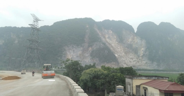 HĐND huyện Lạc Thủy sẽ kiến nghị dừng hoạt động khai thác đá tại mỏ đá Hang Voi