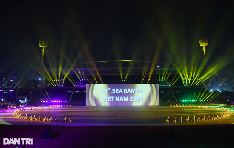 SEA Games 31 sẽ chính thức khai mạc vào ngày 19h00 hôm nay (12/5) trên sân vận động quốc gia Mỹ Đình (Ảnh: Tiến Tuấn).