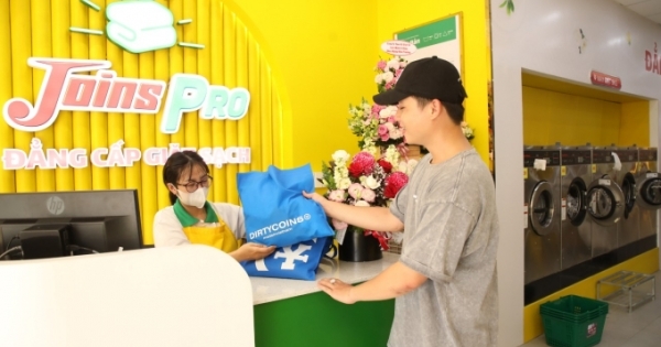 Masan khai trương cửa hàng giặt ủi chuyên nghiệp Joins Pro đầu tiên