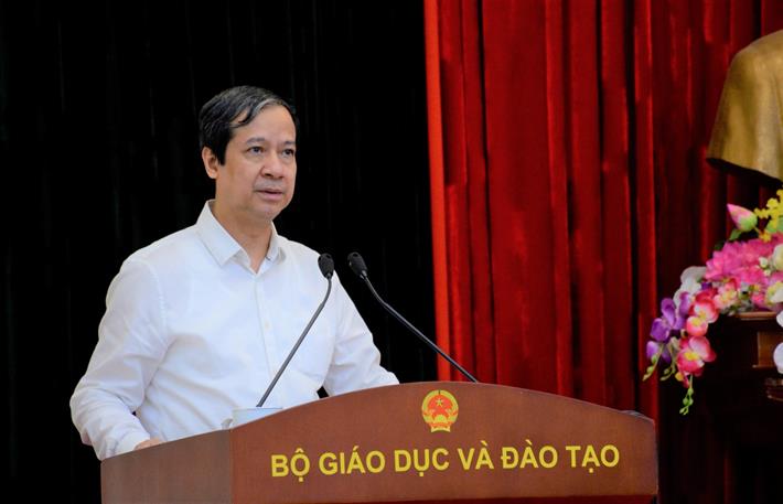 Bộ trưởng GDĐT Nguyễn Kim Sơn. Ảnh: MOET.