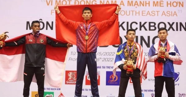 Kickboxing “hốt vàng” cho đoàn thể thao Việt Nam