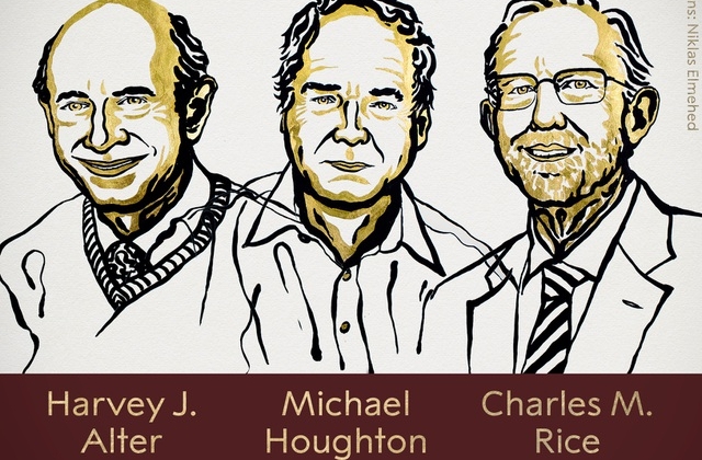 Ba nhà khoa học thắng giải Nobel Y Sinh học với nghiên cứu về viêm gan C