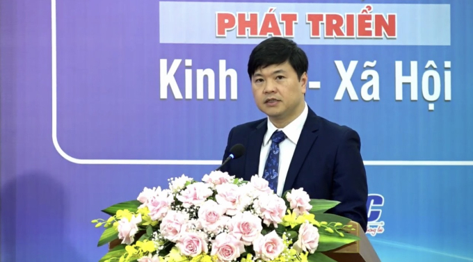 Phó Chủ tịch UBND TP Hoàng Minh Cường phát biểu tại buổi lễ.