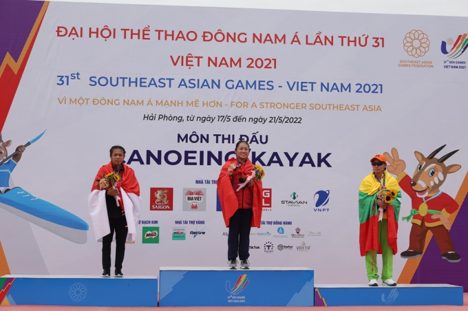 VĐV Nguyễn Thị Hương của Việt Nam thi đấu xuất sắc đoạt huy chương vàng.