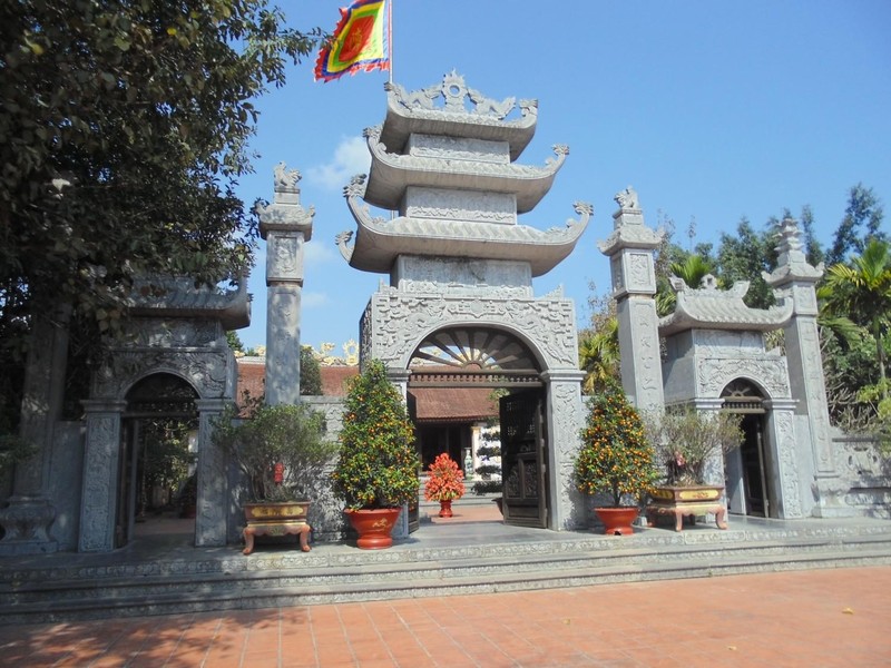 Đền thờ Hưng Đạo Đại Vương Trần Quốc Tuấn.