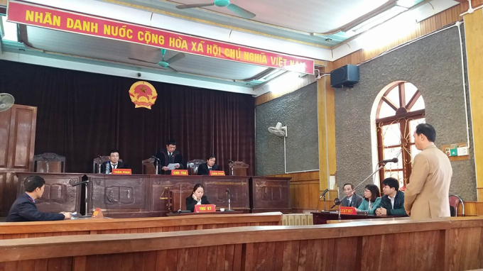 Bị cáo Lường Văn Định tại phiên xử phúc thẩm.