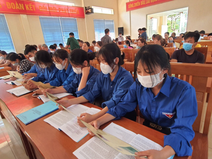 Bạn trẻ các xã biên giới huyện Hải Hà tích cũng tích cực tham gia