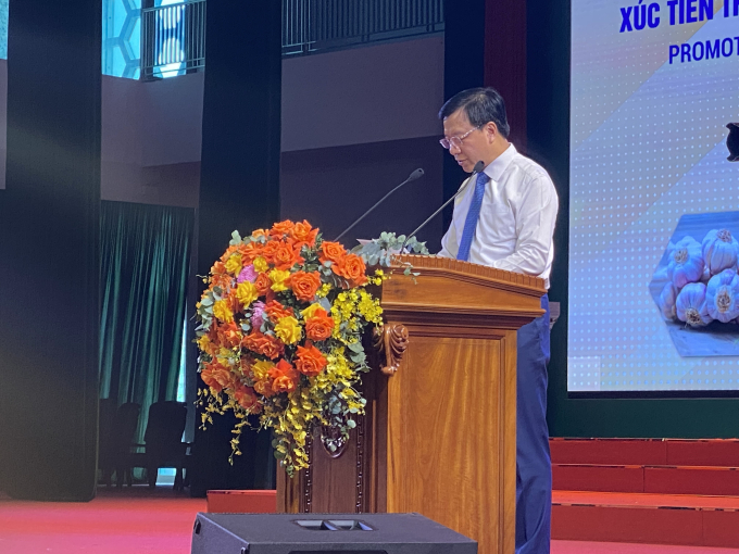 Bí Thư tỉnh ủy Hải Dương Phạm Xuân Thăng phát biểu khai mạc hội nghị.