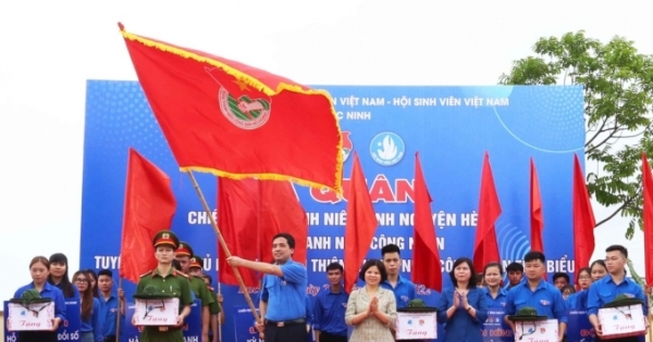 Bắc Ninh ra quân Chiến dịch “Thanh niên Tình nguyện hè 2022"
