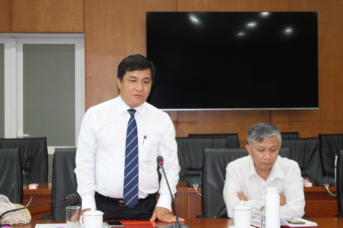 Ông Dương Minh Tuấn phát biểu nhận nhiệm vụ và gửi lời cảm ơn đến tỉnh Bà Rịa – Vũng Tàu