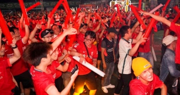 Sôi động cùng CĐV tại TP.Hồ Chí Minh trong đêm cổ vũ chung kết Champions League