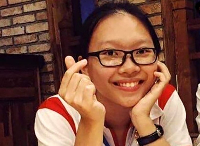 Nguyễn Thu Huyền - sinh viên năm thứ tư Đại học Hà Nội (Ảnh: GĐCC/Tuổi trẻ Thủ đô)