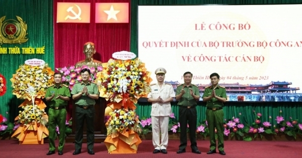 Đại tá Nguyễn Hữu Thiên giữ chức Phó Giám đốc Công an tỉnh Thừa Thiên Huế