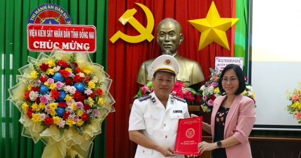 Ông Lê Văn Hiếu làm Phó Cục trưởng Cục THADS tỉnh Đồng Nai