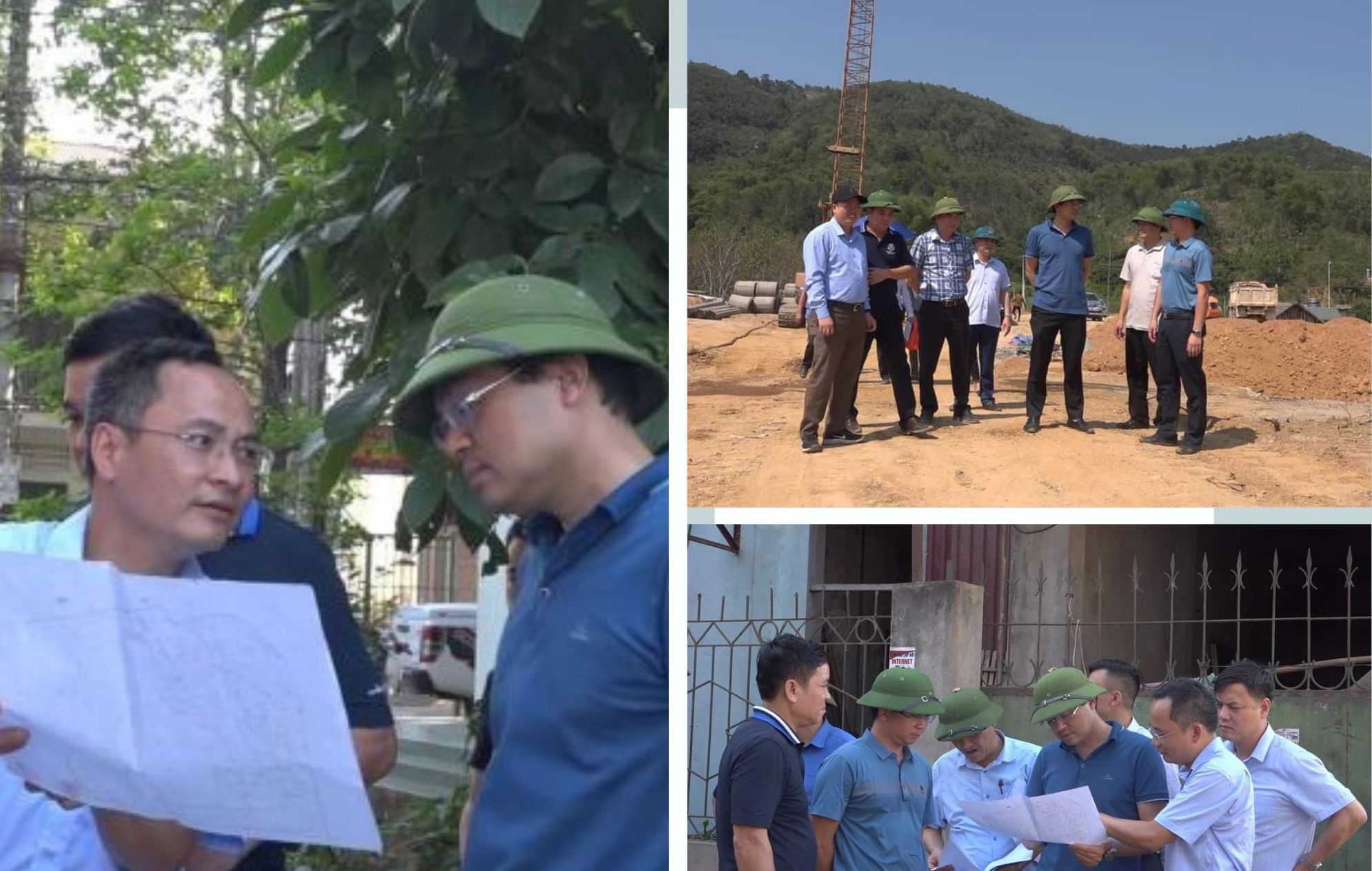 Chủ tịch UBND tỉnh Trịnh Xuân Trường kiểm tra tiến độ xây dựng, giải ngân vốn đầu tư công và công tác quy hoạch tại Bảo Thắng