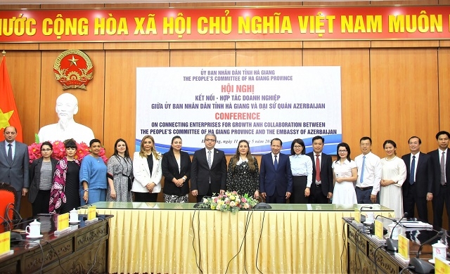 Tăng cường hợp tác doanh nghiệp giữa Hà Giang và Đại sứ quán Azerbaijan