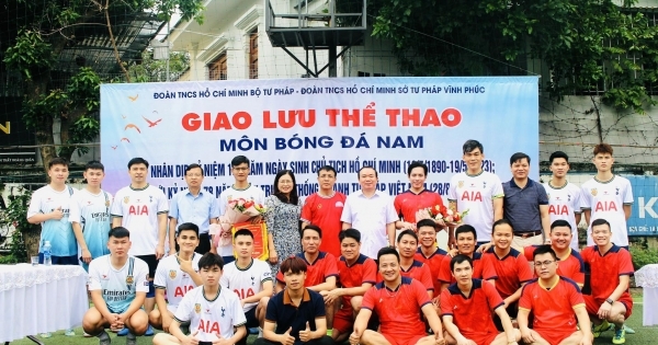 Đoàn thanh niên Bộ Tư pháp hưởng ứng Lễ Kỷ niệm 133 năm Ngày sinh Chủ tịch Hồ Chí Minh