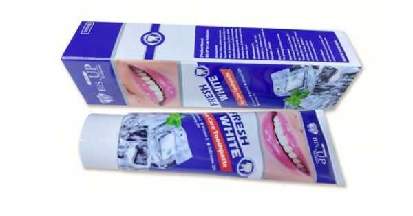 Thu hồi toàn quốc lô sản phẩm Bis up ice care Toothpaste - Tuýp 100g