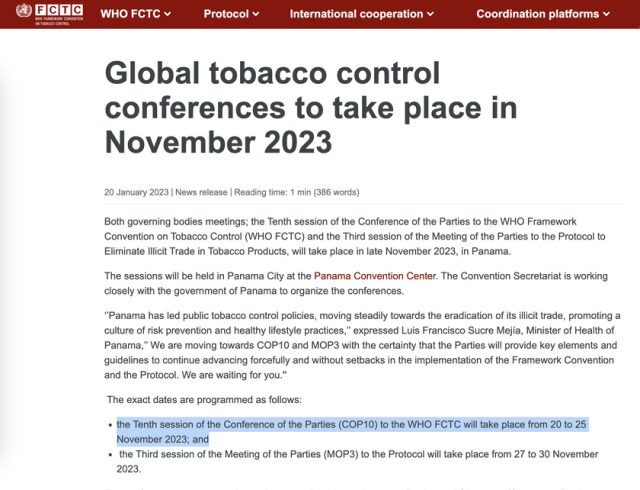 WHO khuyến nghị giải pháp chống bình thường hóa việc sử dụng thuốc lá