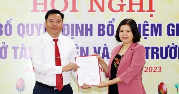 Ông Hồ Nguyên Hùng giữ chức Giám đốc Sở TN&MT Bắc Ninh