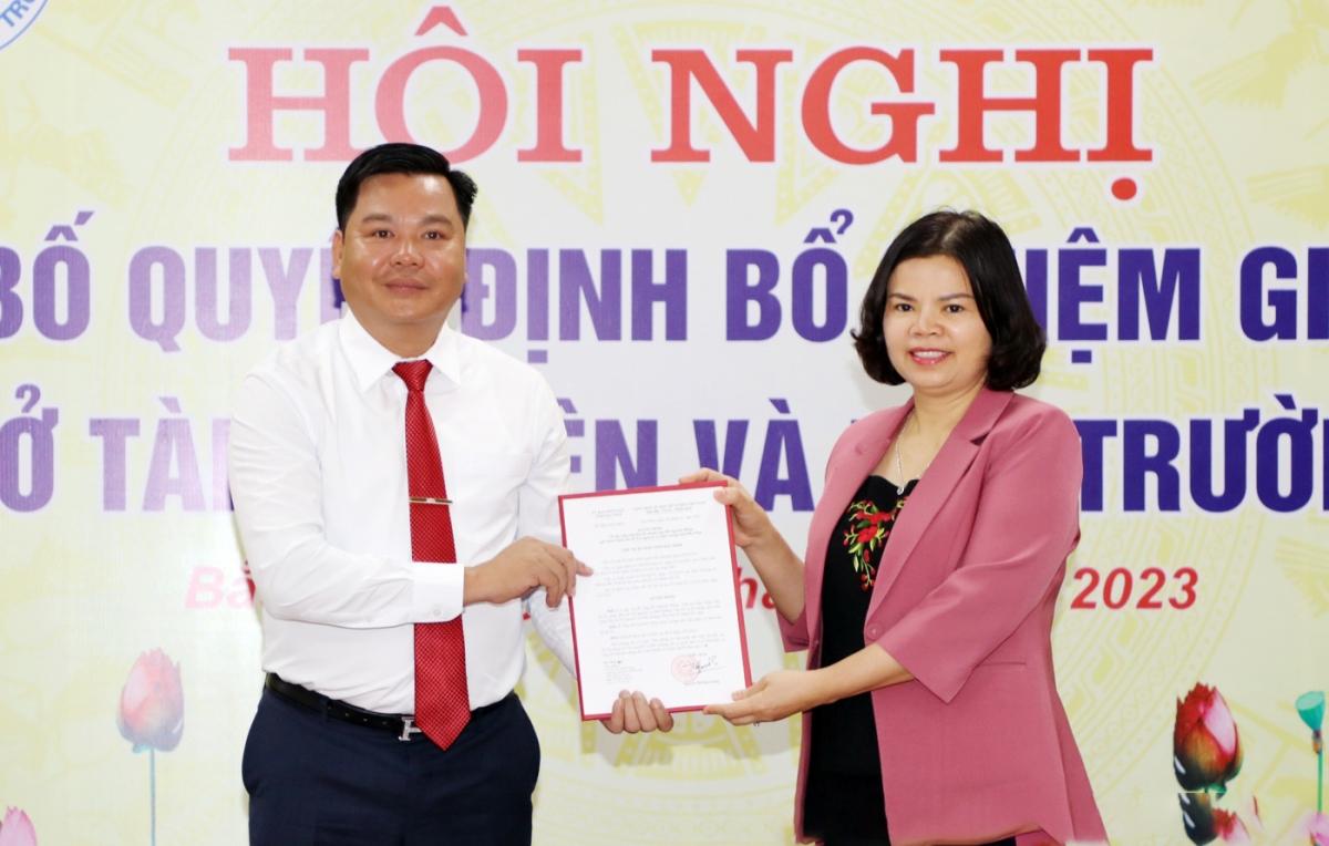 Hồ Nguyên Hồng - Giám đốc Sở Tư pháp tỉnh Bắc Ninh được điều động bổ nhiệm làm Giám đốc Sở TN&amp;amp;MT