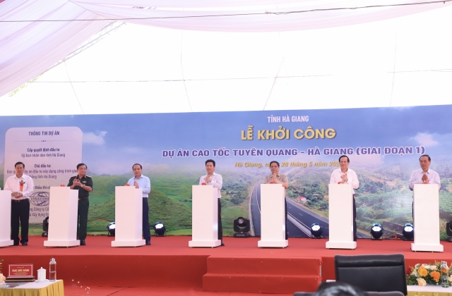 Khởi công dự án cao tốc Tuyên Quang – Hà Giang giai đoạn 1