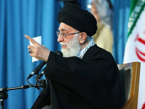 L&atilde;nh đạo tối cao của Iran Ayatollah Ali Khamenei. ( Ảnh: EPA)