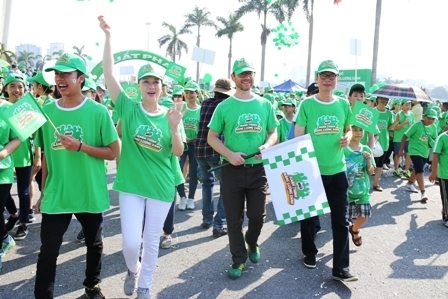 10.000 người đi bộ "Hành trình năng lượng xanh"